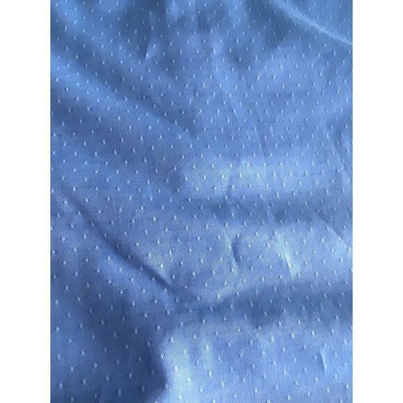 James Campbell Blue White Pattern Short Sleeve Button Shirt Men’s Sz L - Picture 12 of 13